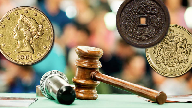 Монеты на аукционе